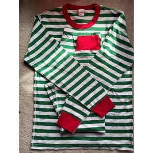 Hanna Andersson pajamas - green stripe family matching